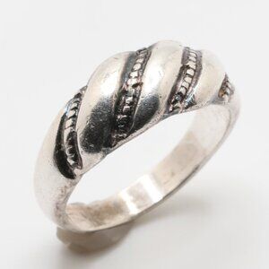 Vintage Sterling Silver Knot Ring
